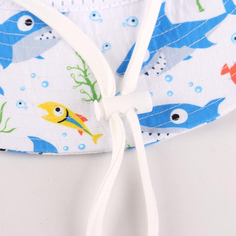 LANGZHEN Sun Protection Hat for Kids Toddler Boys Girls Wide Brim Summer - Image 6