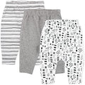 HonestBaby Unisex-Baby Multipack Harem Pants Roomy Fit Pull on Bottoms 100% by HonestBaby