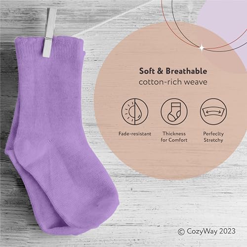 CozyWay Baby & Toddler Socks Ankle Comfy Cotton Socks - Image 4