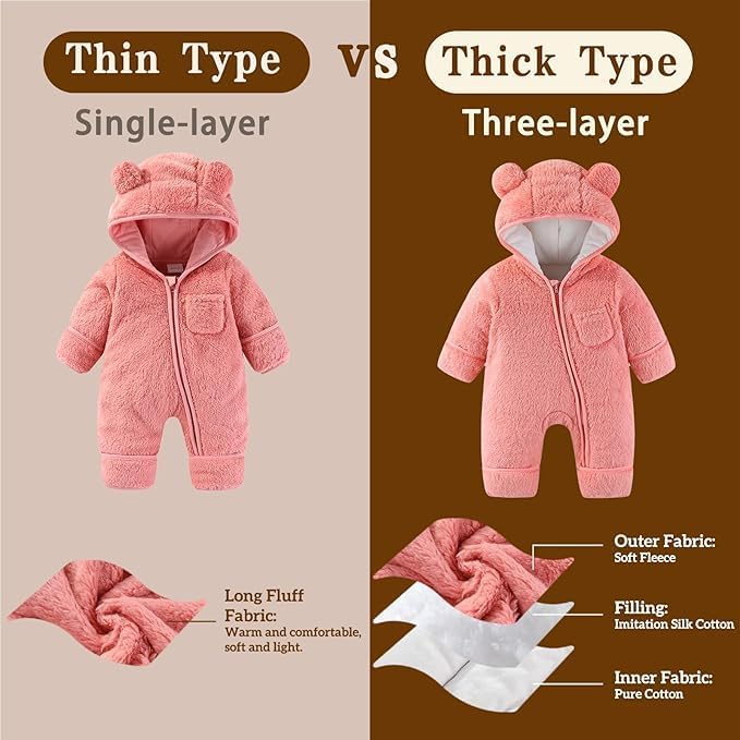 AiWMGL Newborn Baby Bear Outfit - Image 3