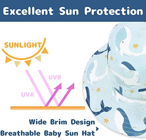 Baby Sun Hat Baby Boy Hats Toddler Hat UPF 50+ Bucket Hat - Image 5