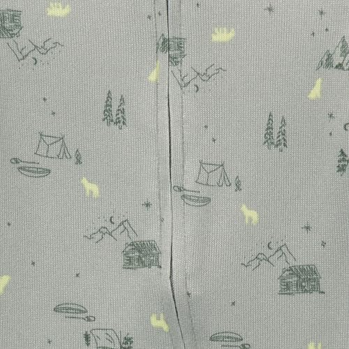 Modern Moments by Gerber Baby Boys & Girls Hacci Footless Pajamas - Image 4