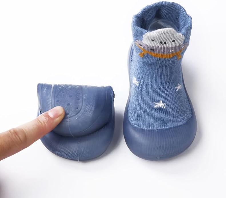 Baby Non Slip Socks Shoes Toddler Girls Boys First Walking Shoes Infant Indoor - Image 2