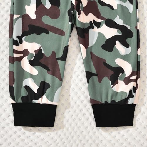 Aalizzwell Toddler Infant Baby Boys Hoodie Sweatshirt Pants Outfits Spring - Image 5