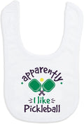 ChalkTalkSPORTS Pickleball Baby & Infant Bibs | Soft Microfiber Pickleball Baby Bibs