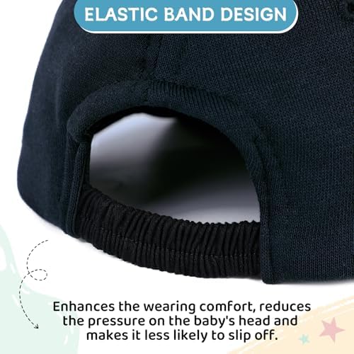 Durio Baby Baseball Cap UPF 50+ Infant Sun Hat Elastic Back 0-12 Months - Image 3