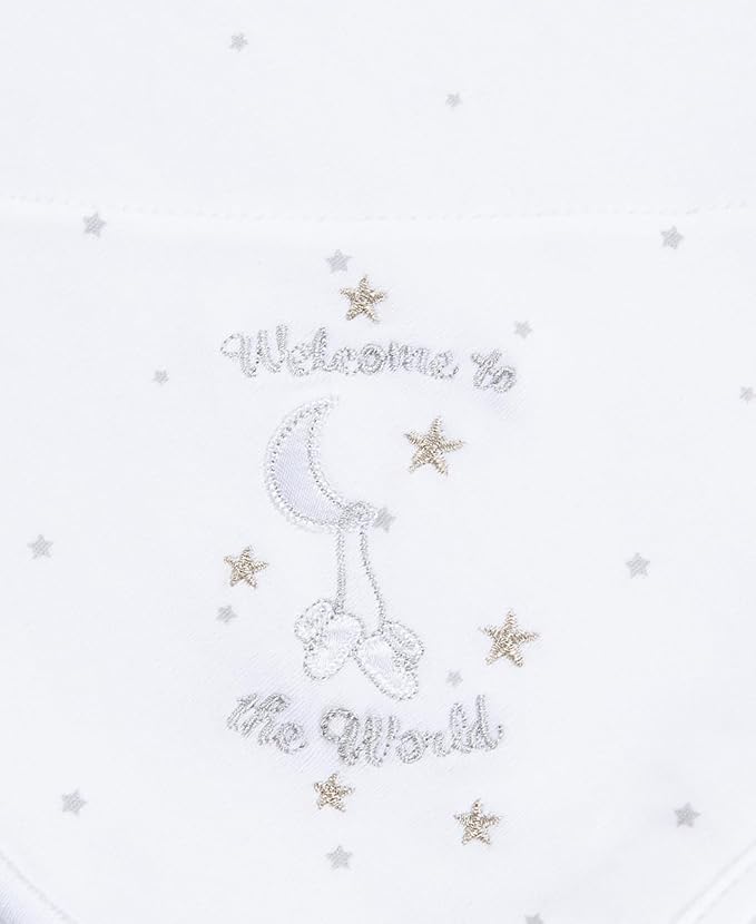 Little Me unisex baby nursery swaddling blankets, One Size US - Image 5