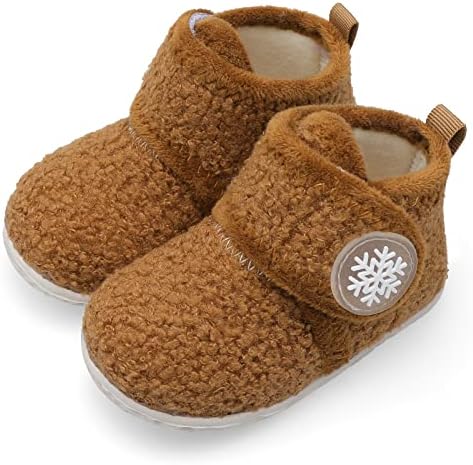 FEETCITY Baby Booties Girls Boys Infant Slippers First Walkers Shoes Warm Socks by FEETCITY