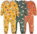 Gerber Baby Boys 3-Pack Fleece Footless Pajamas by Gerber