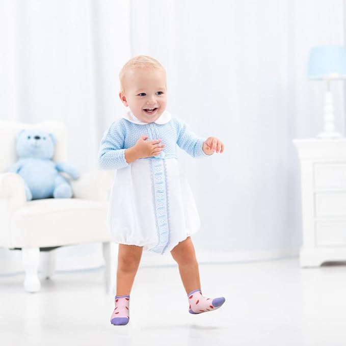 Tphon Non Slip Kids Toddler Socks - Image 3
