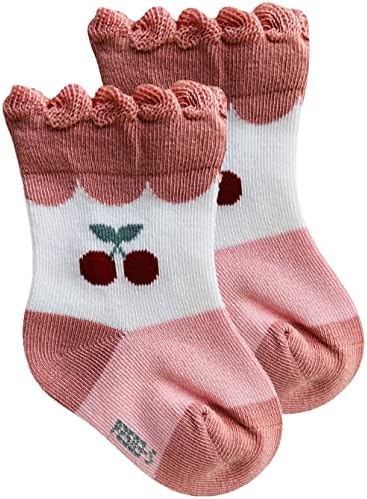 Newborn Baby-girls Socks and Bow Infant Toddler Ankle Socks - Image 2