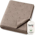 Receiving Blankets, 100% Organic Cotton Knit, Newborn Baby Swaddle | by huxie