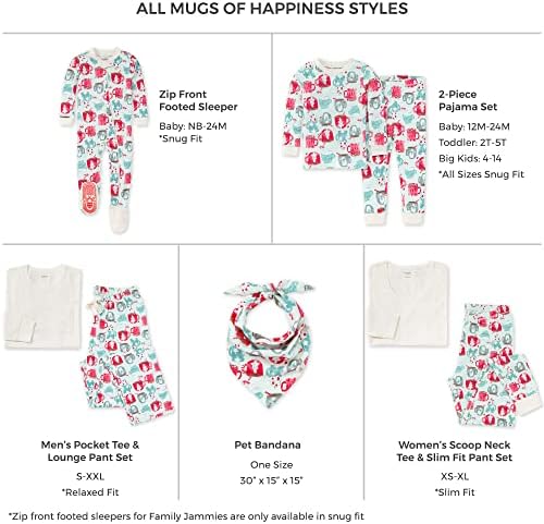 Burt's Bees Baby Matching Family Jammies, Organic Cotton, Holiday Pajamas - Image 2
