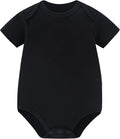 AIWUHE Unisex-Baby Short Sleeve Bodysuits Cotton One-piece Boy Girl Summer by AIWUHE