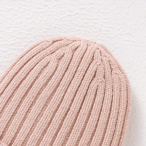 Neiwech Cotton Baby Beanie Hat Infant Newborn Toddler Winter Knitted Warm Skull - Image 5