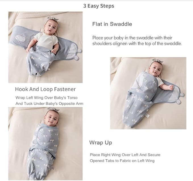 insular Baby Swaddle Wrap, Swaddle Blanket - Image 5
