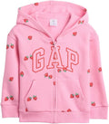 GAP Baby Girls' Logo Hoodie Hooded Full Zip Sweatshirt by GAP