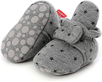 HsdsBebe Unisex Newborn Baby Cotton Booties Non-Slip Sole by HsdsBebe