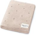 100% Luxury Organic Cotton Pointelle Knit Baby Quilt Blanket – Refined by BleuLaLa