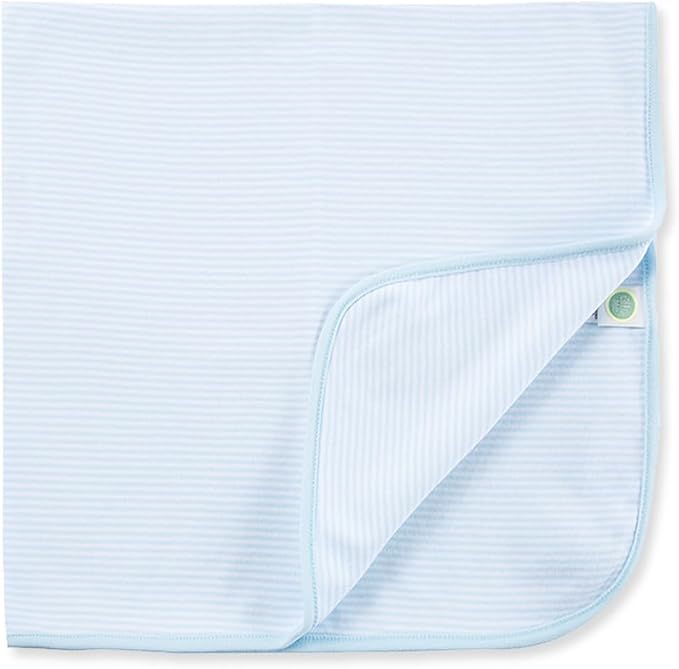 Little Me Blankets for Baby Boys' Thank Heaven for Little Boys' Swaddling - Image 3