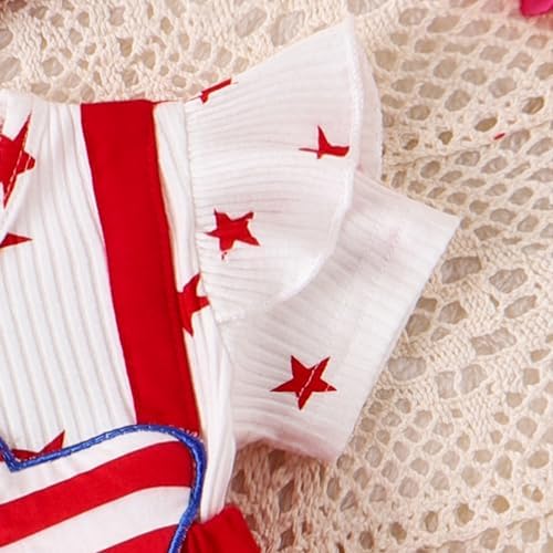 Giraropa Newborn Baby Girl Clothes Smocked Bubble Romper Dress + Socks + - Image 4