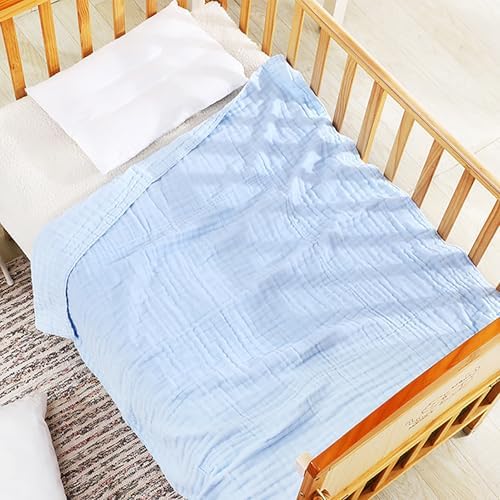Aablexema Muslin Baby Blanket 6-Layer 43"x43" - Image 6