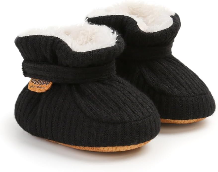 Ohwawadi Infant Baby Slippers Girls Boys Booties Warm Baby Socks Shoes Newborn - Image 8