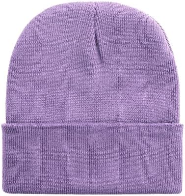 DOOVID Toddler Beanie Kids Warm Knit Beanie Hat Baby Boys Girls Knit Caps by DOOVID
