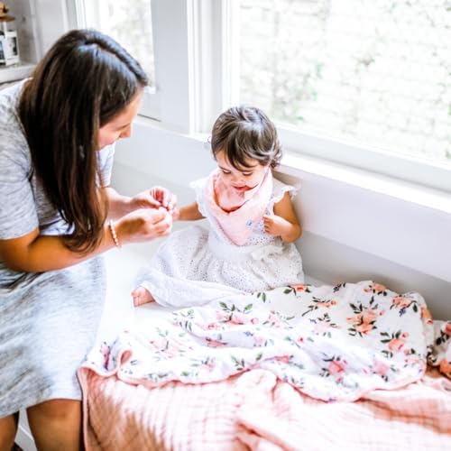 Little Unicorn Muslin Quilt Blanket | 100% Cotton Soft Multi-Layered Muslin - Image 5