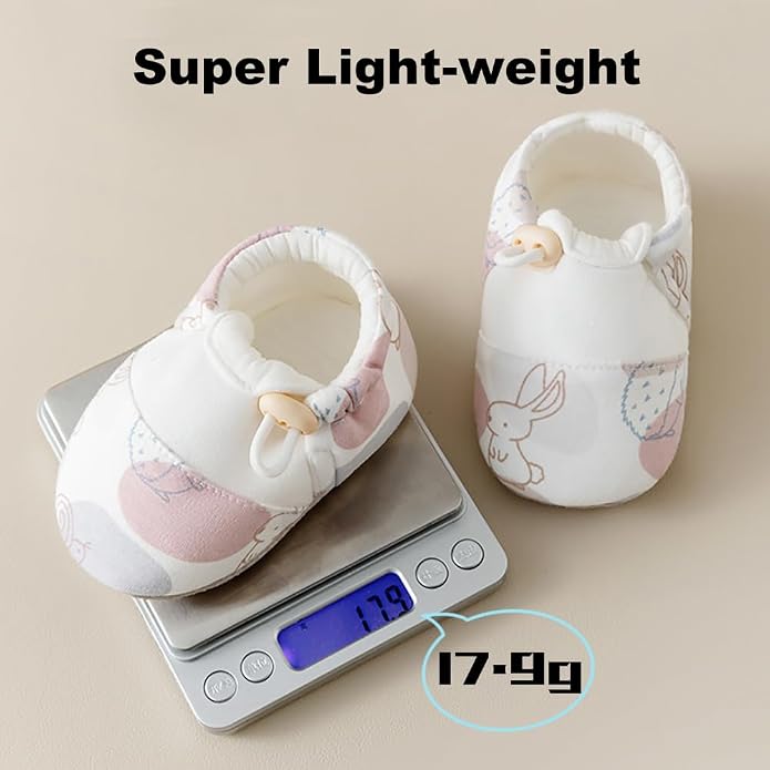 Baby Booties Toddler Cozy First Walking Boots Stay-on Soft Cozy Cotton Non-Slip - Image 9