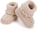 Baby Booties Newborn Hand Crochet Knit Cotton Bootie Cozy Warm Soft Sock Shoes by KARUNEL