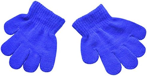 Toddler Boys and Girls Winter Knitted Writing Gloves, 1-3 Years Old - Image 2