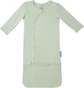 PurComfy Supersoft Baby Sleeper Gowns, Premium Bamboo Viscose Infant Nightgown Sleepers Preemie Newborn Snap Bundler