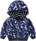 Baby Toddler Boys Dinosaur Hooded Zip Jacket Casual Outerwear Active Sweatshirt by Azalquat