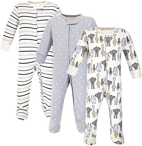 Hudson Baby Unisex Baby Cotton Sleep and Play by HudsonBaby
