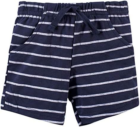 Hudson Baby Unisex Baby Cotton Bodysuit, Shorts and Shoe Set - Image 5