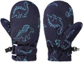 Toddler Gloves Kids Mittens Winter Warm Lined Fleece Gloves Waterproof Snow by Slivery+Color