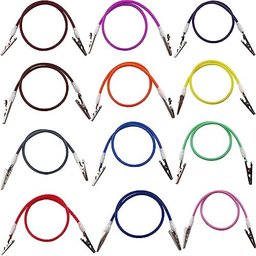 GXXMEI 12PCS Bib Holder Clip Napkin Dental Bib Clips Silicone Colorful Dentist by GXXMEI