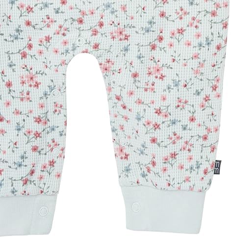 Modern Moments by Gerber Baby Henley Waffle Knit Romper - Image 4