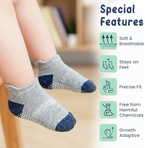 GOTS Organic Cotton Blend Ankle Toddler Socks 6M-12M-2t-3t-4t-5t Baby Gift - Image 6