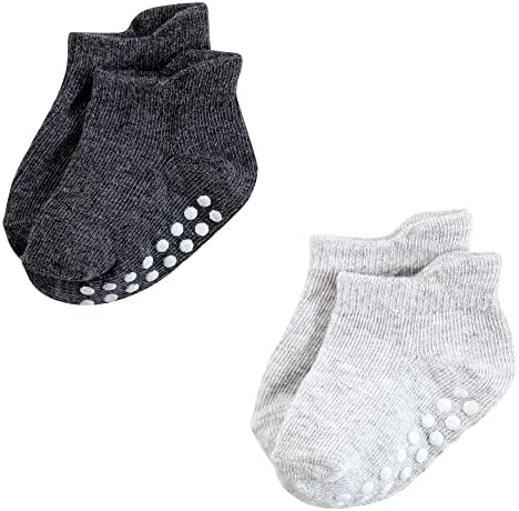Hudson Baby Unisex Baby Non-Skid No-Show Socks - Image 3