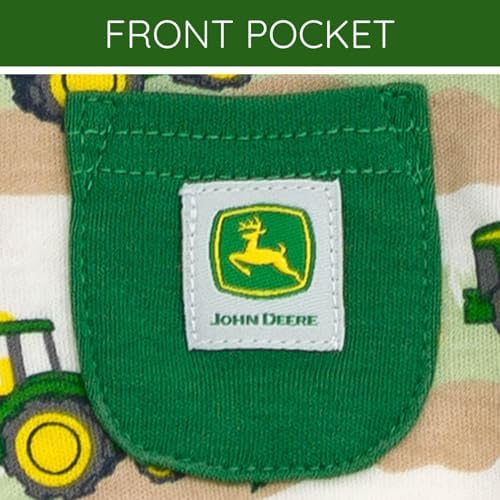 John Deere Baby Boys' One Piece Romper Newborn to Infant - Image 4