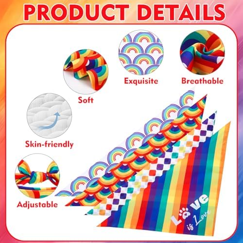 EXPAWLORER Pride Dog Bandana - Image 3