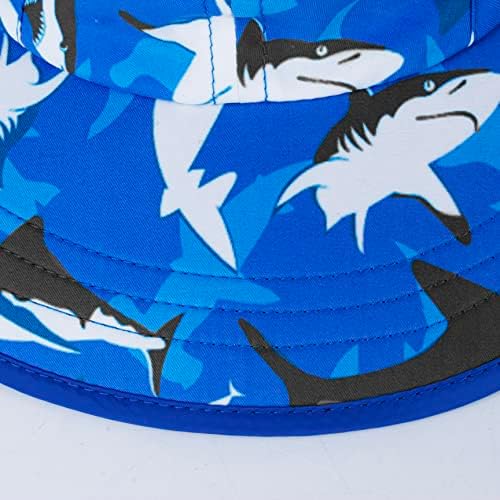 LANGZHEN Sun Protection Hat for Kids Toddler Boys Girls Wide Brim Summer - Image 4