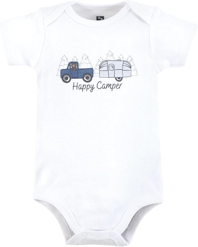 Hudson Baby Unisex Baby Cotton Bodysuits 5-pack - Image 4
