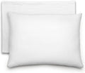Comfy Cubs Toddler Pillow with Muslin Pillowcase, 13 x 18 in - Travel and Sleep Support for Kids - Lightweight, Breathable Microfiber Fill - Soft and Cozy Small Pillow for Toddlers - White