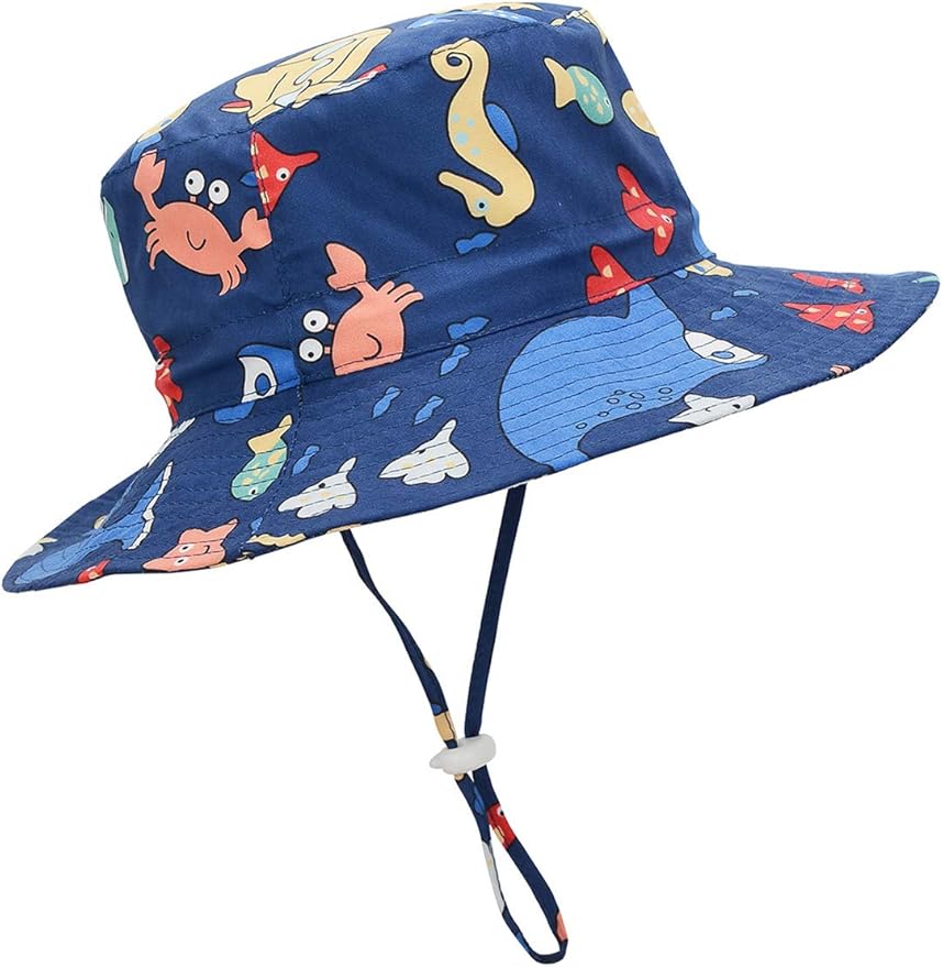 Komorebi Toddler Sun Hat UPF 50+ Kids Beach Bucket Hats Boys Girls 0-8Y | Cute by Komorebi
