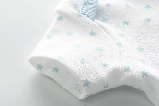 Kiddiezoom Baby Bodysuit Newborn Short Sleeve baby One-Piece Cotton 5-Pack baby - Image 3
