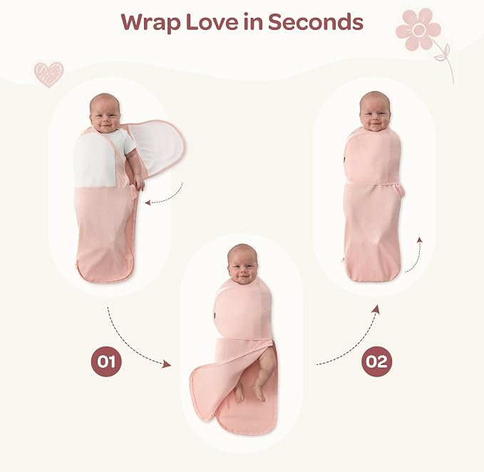 Momcozy Airflow Baby Swaddle, 100% Cotton Lightweight & Ultra Breathable | Ideal - Image 8