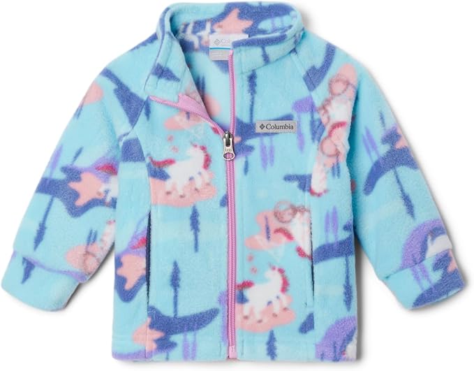 Columbia Youth Girls Benton Springs II Printed Fleece Jacket - Image 5